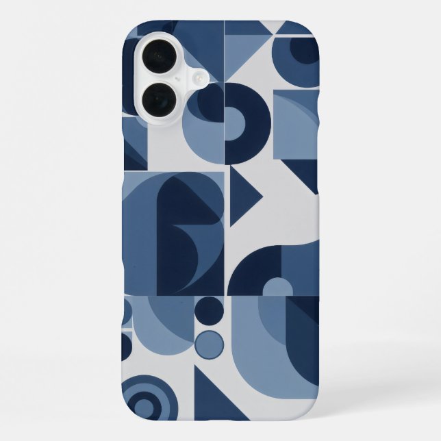 Coque iPhone Formes géométriques simples (Verso)