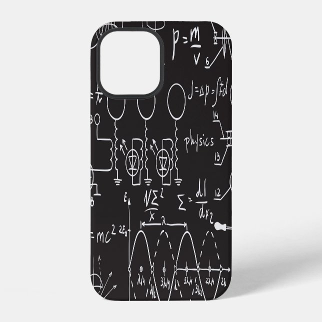 Coque iPhone Formules scientifiques : Patte de calcul du tablea (Verso)