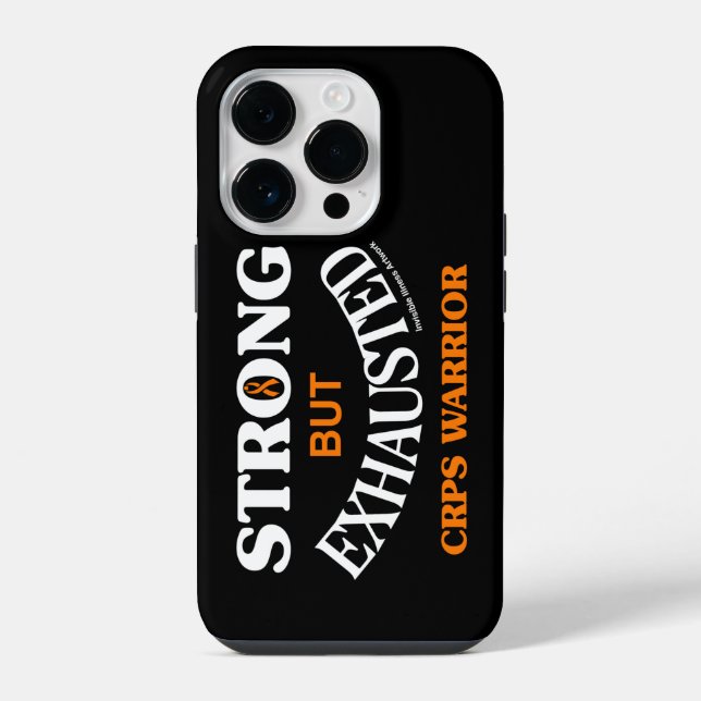 Coque iPhone FORTE mais Épuisé...CRPS (Verso)