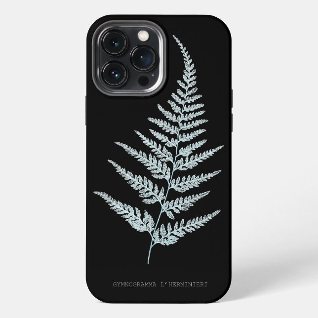 Coque iPhone Fougère Island Goldback, Pityrogramma chrysophylla (Verso)