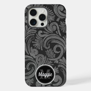 Coque iPhone 15 Pro Max Fougères givrées : Caprice d'hiver