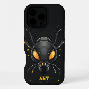 Coque iPhone 16 Pro Max Fourmi extraterrestre sombre