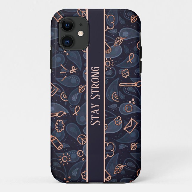 Coque iphone fournitures motif mignon (Dos)