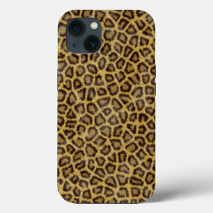 Etui iPhone 13 Fourrure de léopard