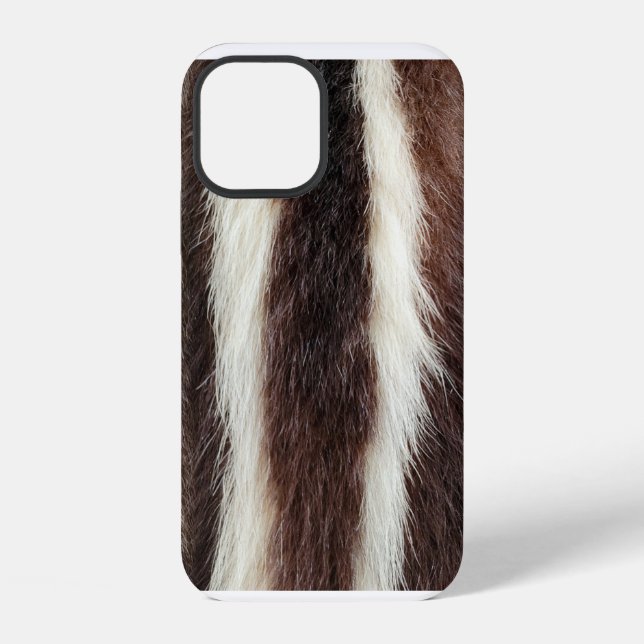 Coque iPhone Fourrure de peau (Verso)