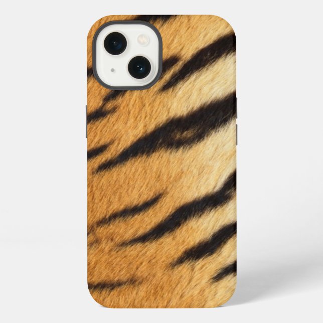 Coque iPhone Fourrure de tigre : (Verso)