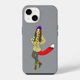 Coque Pour iPhone 14 Foxgirl