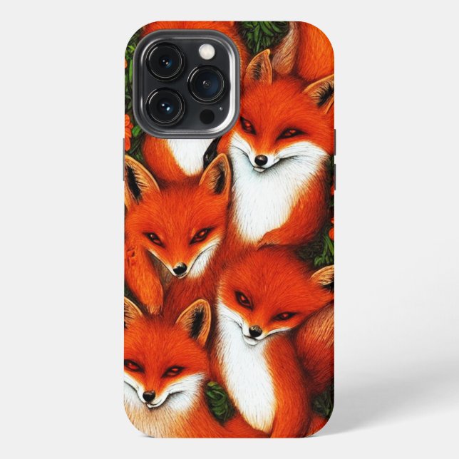 Coque iPhone Foxy Fun (Verso)