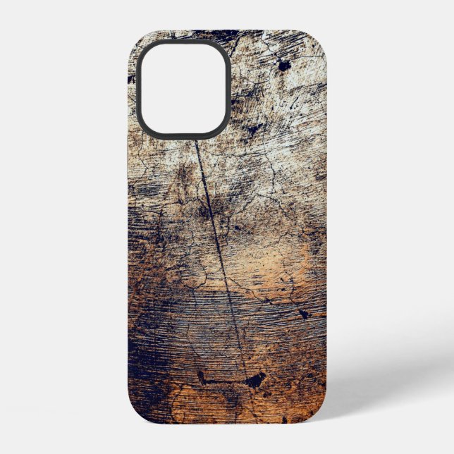 Coque iPhone Fracture de détresse de grunge texture (Verso)