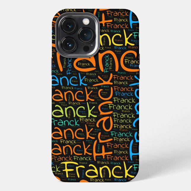 Coque iPhone Franck (Verso)