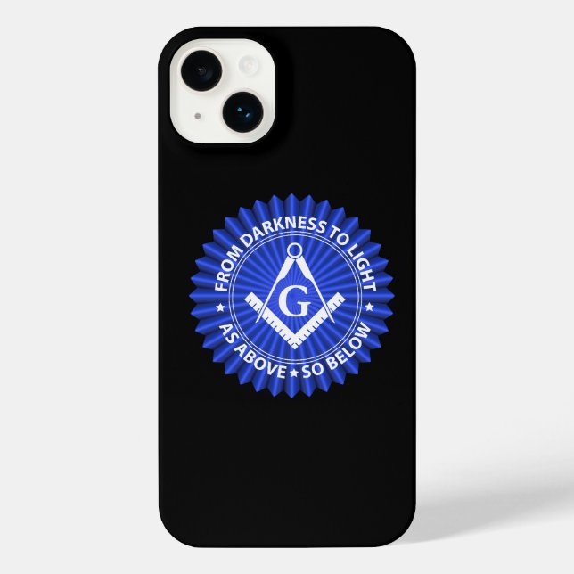 Coque iPhone Freemasonry symbol (Verso)