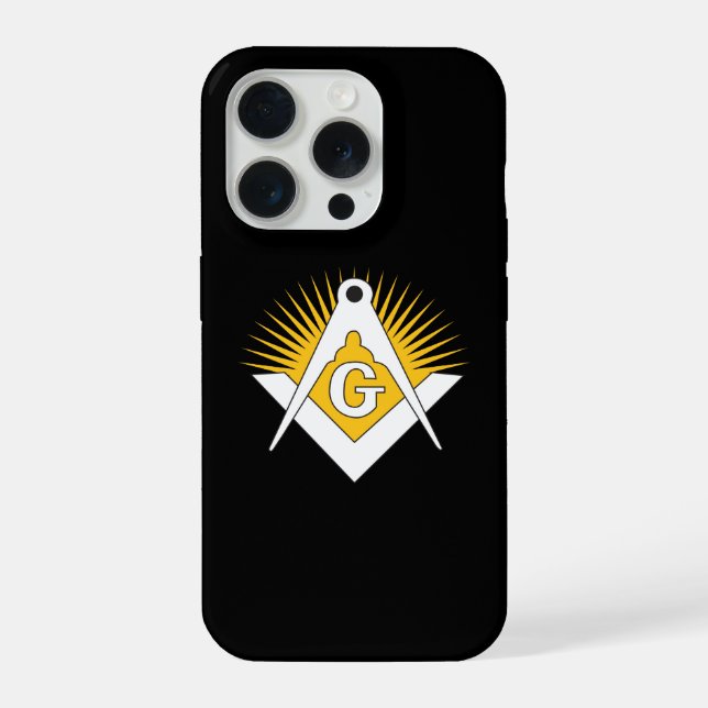 Coque iPhone Freemasonry symbol (Verso)