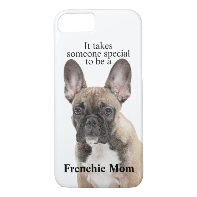 Coque iphone Frenchie Mom (Dos)