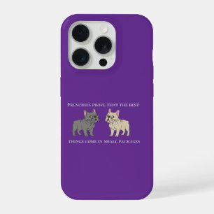 Coque iPhone 15 Pro Frenchie prouvent que les meilleures choses