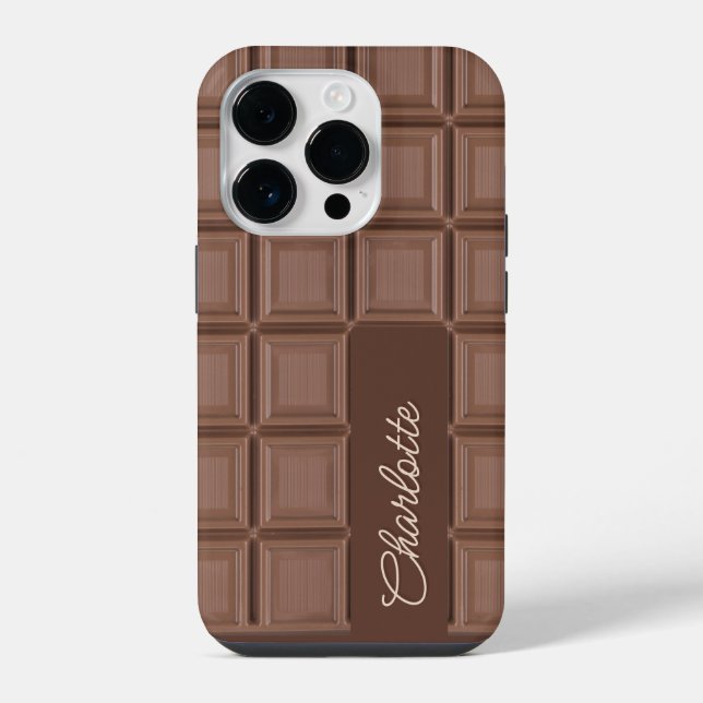 Coque iPhone Friandises Chocolat Choco Cacao (Verso)
