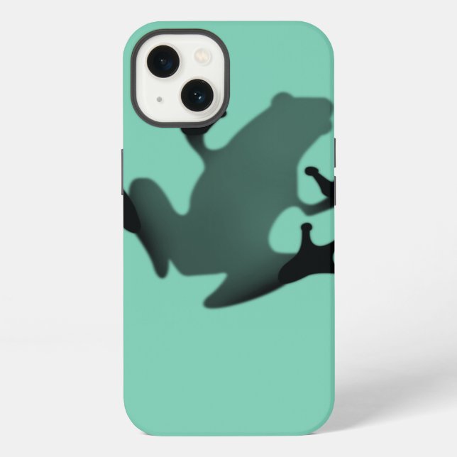 Coque iPhone Frog Inside Choose Your Color (Verso)