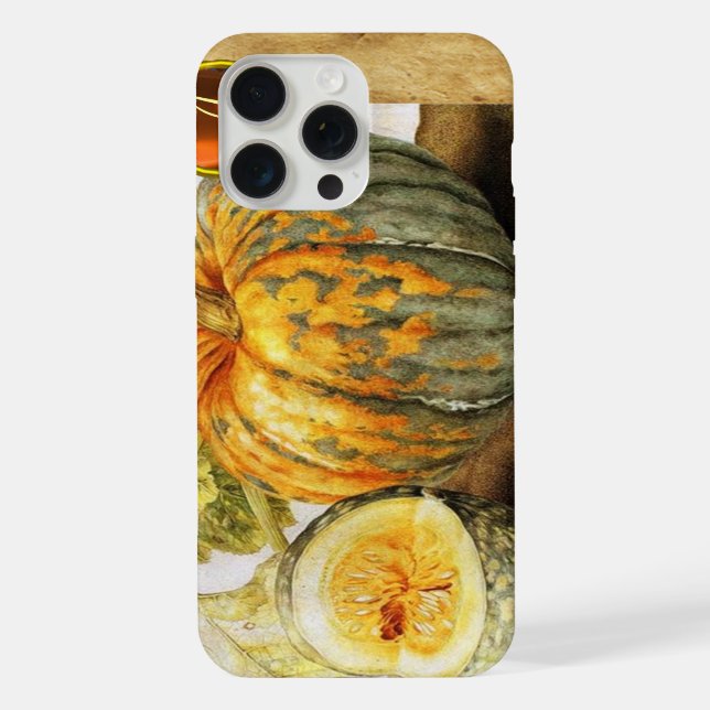 COQUE iPhone FRUITS DE SAISON  / CITROUILLES  (Verso)
