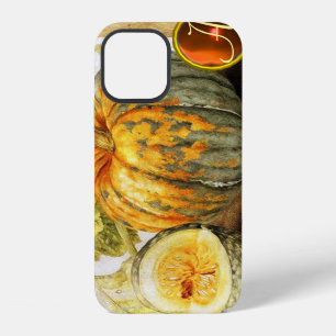 COQUE iPhone 12 FRUITS DE SAISON  / MONOGRAMME DE CITROUILLES