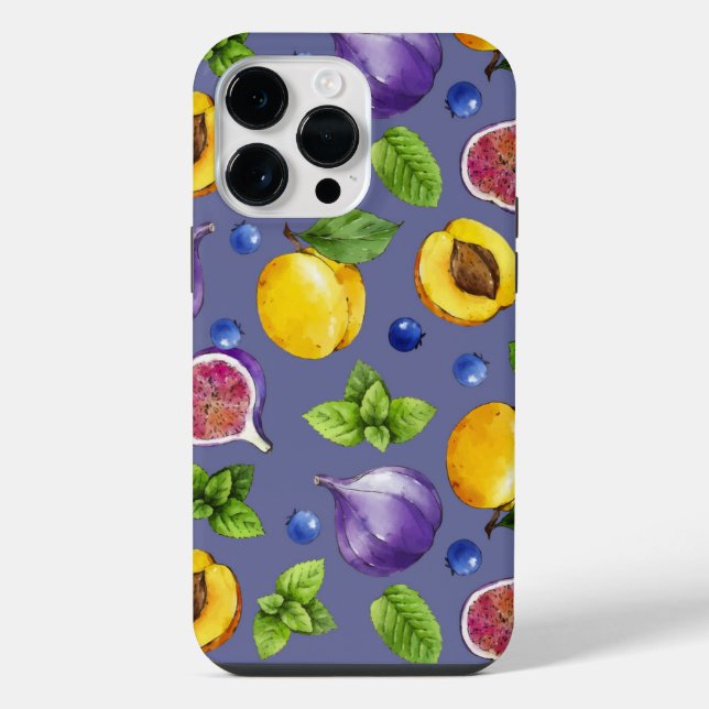 Coque iPhone Fruits d'été (Verso)