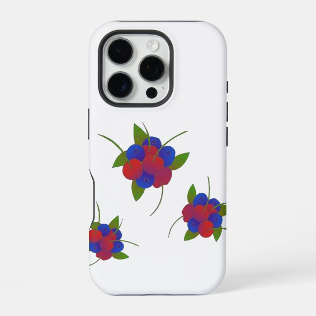 Coque iPhone Fruits N Atomes (Verso)