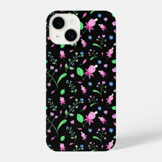 Coque Pour iPhone 14 Fuchsia Florals