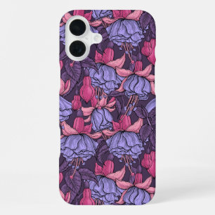 Coque iPhone 16 Plus Fuchsia rose et violet