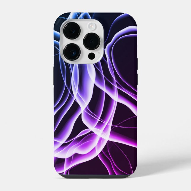 Coque iPhone Fumée violette (Verso)