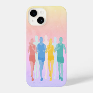Coque Pour iPhone 14 Fun Inspirational Runners Walkers Running Run