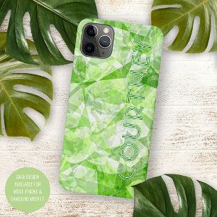 Coque iPhone 11Pro Max Fun personnalisé Moderne Rétro Polygon Mosaic Art 