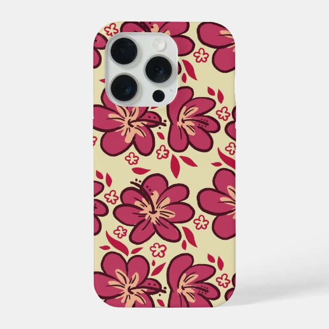 Coque iPhone Funda Floral Aesthetic Iphone (Verso)