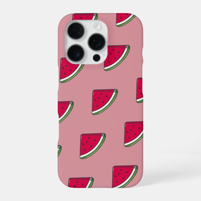 Coque iPhone Funda para móvil watermelon slice kawaii (Verso)