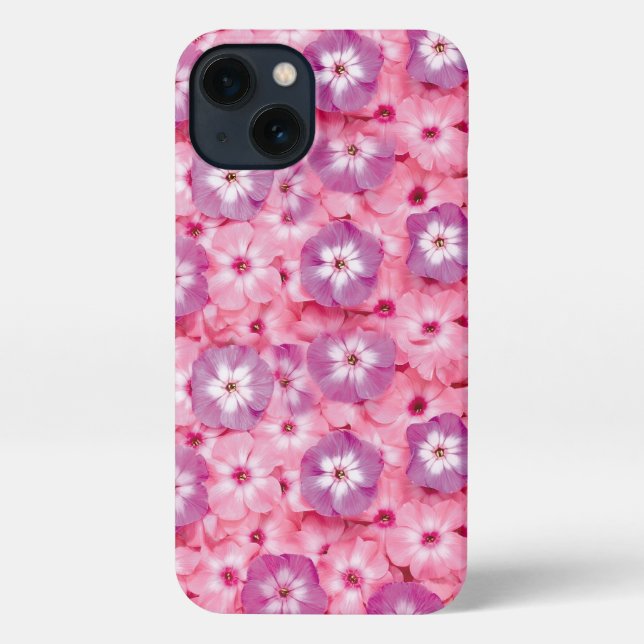 Coque iPhone Funky Pink Flower Power  (Verso)