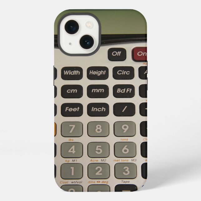 Coque iPhone Funny Architectural Calculator (Verso)