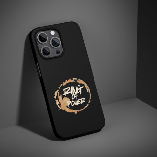 Coque iPhone 15 Pro Funny Coffee Stain for Coffee Lovers Quote Ring of