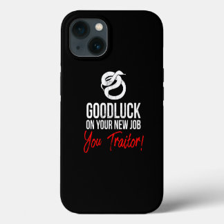 Etui iPhone 13 Funny Goodbye Collègue Leaving Giaving