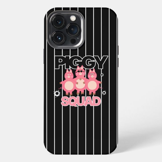 Coque iPhone Funny trois piggy (Verso)