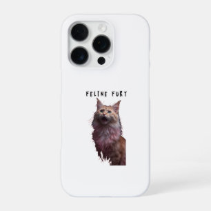 Coque iPhone 16 Pro Fureur Féline