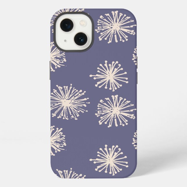 Coque iPhone Fusées Florales (Verso)