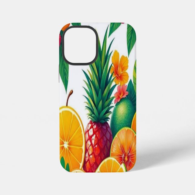 Coque iPhone Fusion de fruits  (Verso)