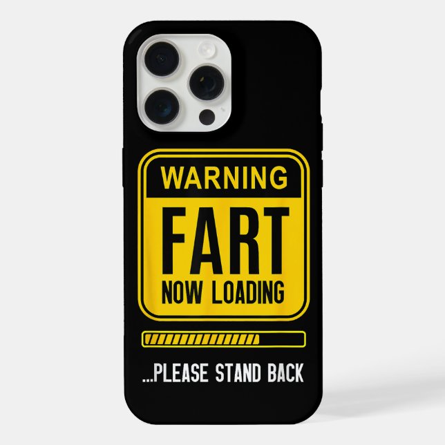 Coque iPhone Gag drôle (Verso)
