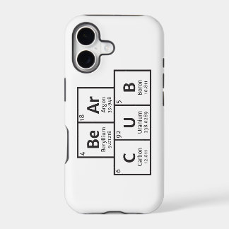 Coque iphone gai d'éléments de CUB d'ours