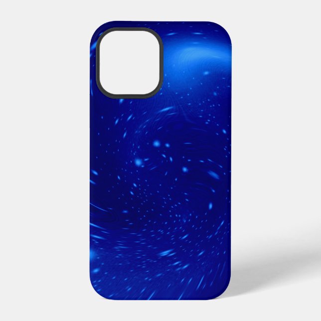 Coque iPhone Galaxie Bleue (Verso)