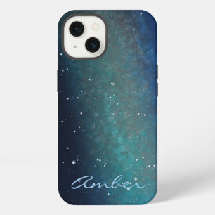 Etui iPhone 13 Galaxie Espace Nébuleuse Ciel Nocturne Personnalis