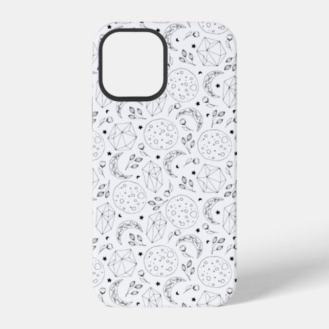 Coque iPhone Galaxy Crystal Witchy Spellbound Moonchild (Verso)