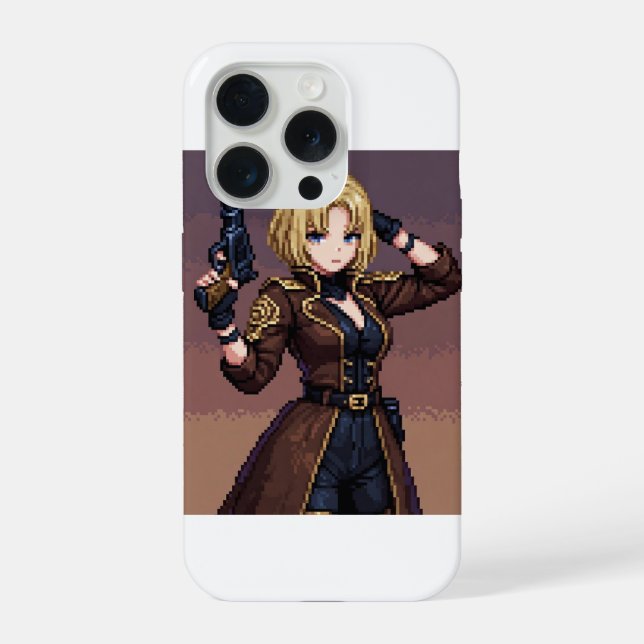 Coque iPhone Gaming Pixel Art Blanket – Cozy Gamer Mood (Verso)