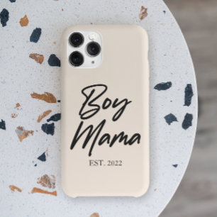 Etui iPhone 13 Pro Max Garçon Mama Custom Est. Année Mini maman maman mam