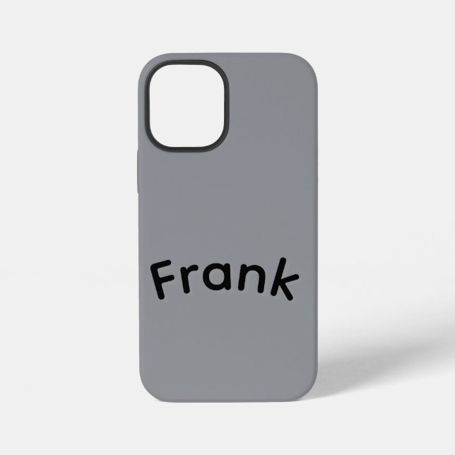 Coque iPhone Garçons appelés Frank, (Verso)