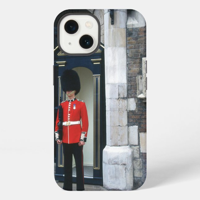 Coque iPhone Garde du palais Angleterre Apple iPhone 13, Résist (Verso)