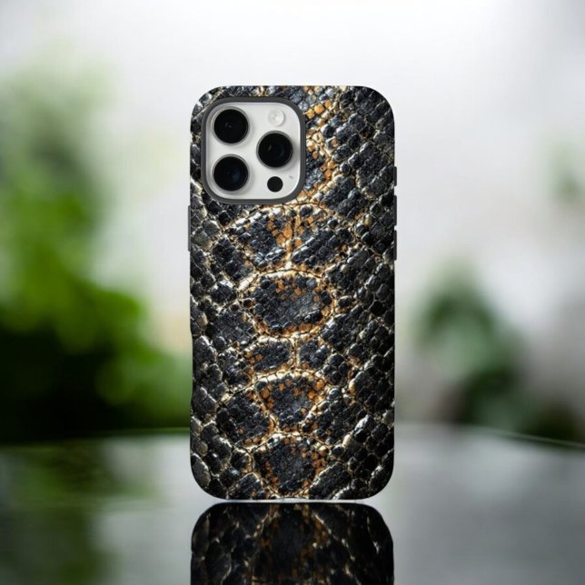 Coque iPhone Garde du serpent : Peau du serpent (Créateur téléchargé)