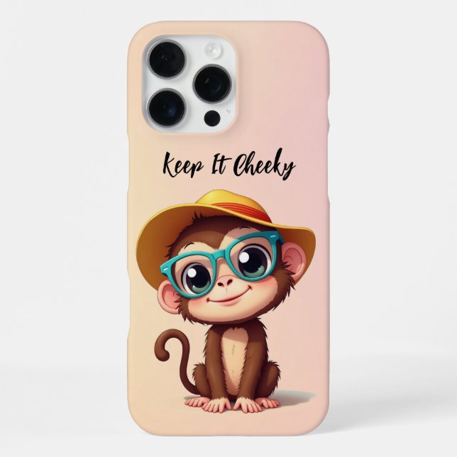 Coque iPhone Garde le ton impertinent (Verso)